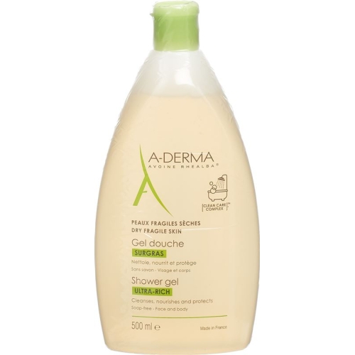 A-DERMA Lipid shower gel 500 ml buy online