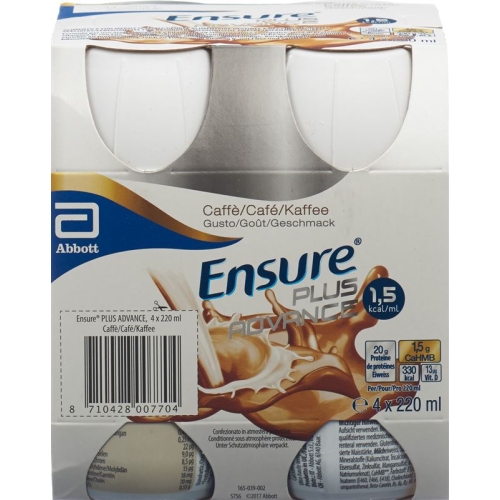 Ensure Plus Advance Coffee 4 x 220 ml buy online