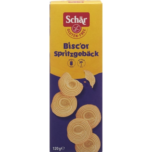 Schär Bisc' Or Spritzgebäck Glutenfrei 120g buy online