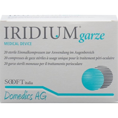 IRIDIUM Garze Einmalkompressen sterile 20 pcs buy online