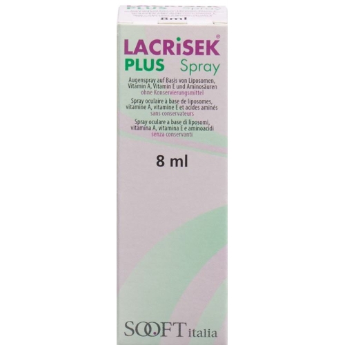 LACRISEK Plus eye spray sterile 8 ml buy online