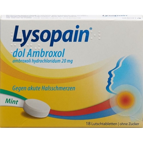 Lysopain Dol Ambroxol Mint 18 Stück buy online