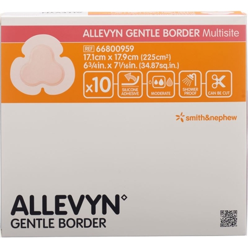 Allevyn Gentle Border Multi Wun 17.1x17.9cm 10 Stück buy online