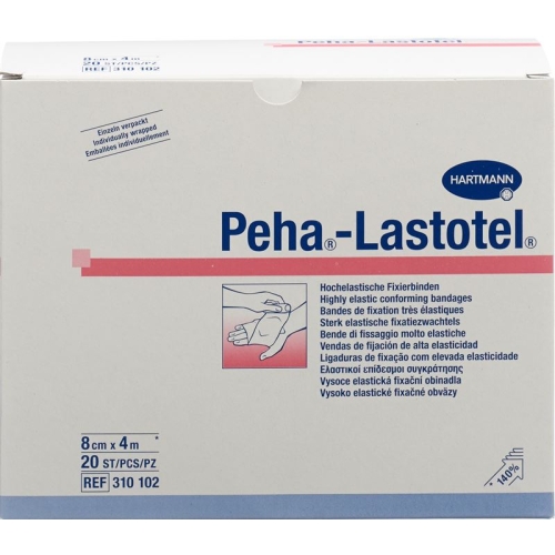 Peha-lastotel Fixierbinden 8cmx4m 20 Stück buy online