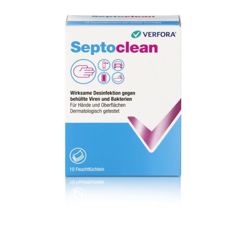 Septo-Clean Desinfektion Feuchttücher 10 Stück buy online