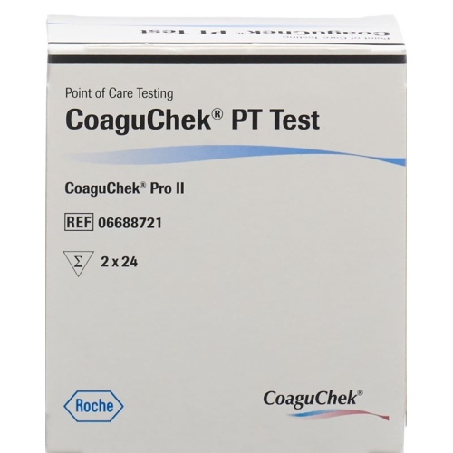 CoaguChek PT Test German / Italian / Dutch / French 2 x 24 pcs buy online