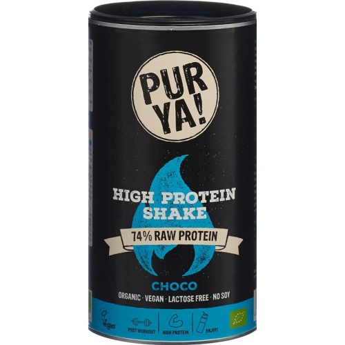 Purya! Vegan High-Protein Shake Choco Bio 550g buy online