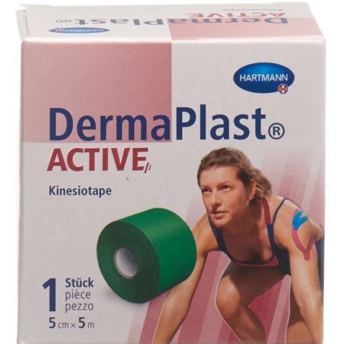 Dermaplast Active Kinesiotape 5cm x 5m Grün buy online