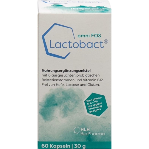 Lactobact Omni Fos Kapseln Dose 60 Stück buy online