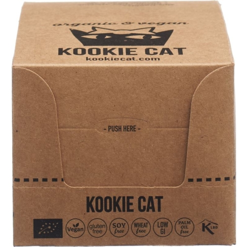 Kookie Cat Cacao Nibs Walnut Cookie 12x 50g buy online