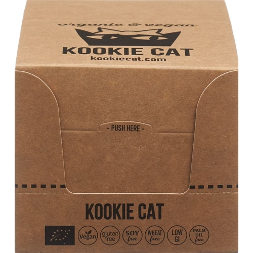 Kookie Cat Vanilla Choc Chip Cookie 12x 50g buy online