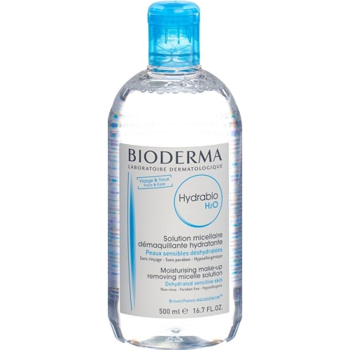 Bioderma Hydrabio H20 Solution Micell 4-in-1 Reinigungslösung 500ml buy online