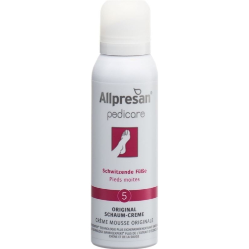 Allpresan Fuss Spezial 5 Fuss Schaum-Creme Schwitzende Füsse 125ml buy online