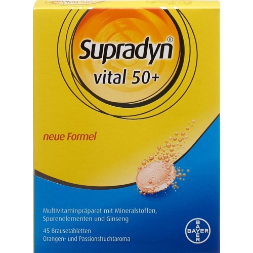 Supradyn Vital 50+ Brausetabletten (neu) 45 Stück buy online