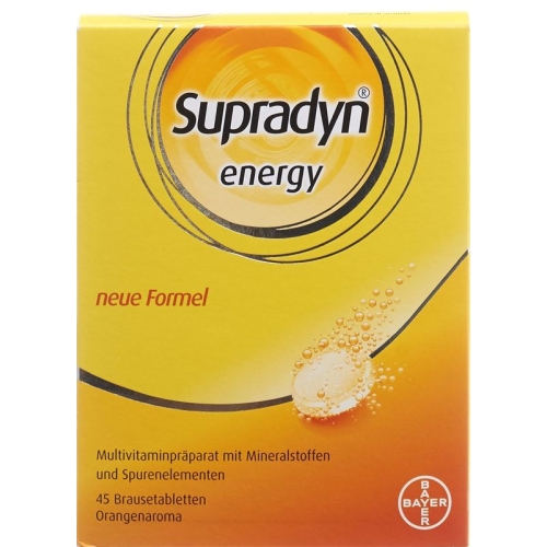 Supradyn Pro Energy-Complex Effervescent tablets 45 pieces buy online