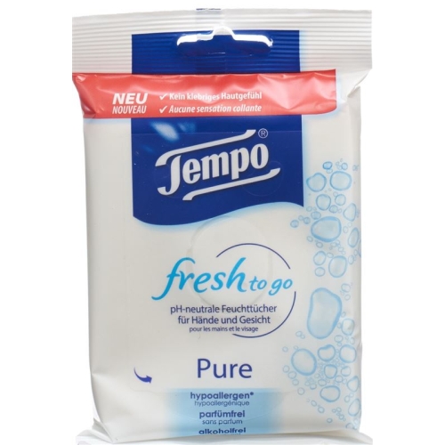 Tempo Fresh To Go Pure Tuecher 10 Stück buy online