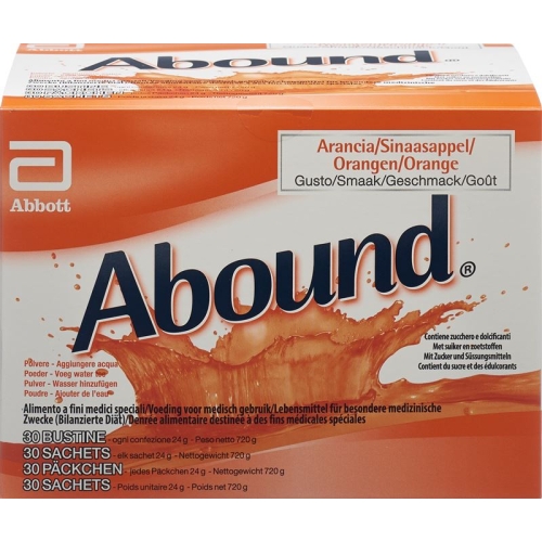 Abound Pulver Orange 30 Beutel 24g buy online