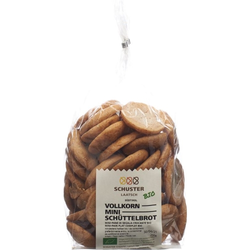 Schuster Schuettelbrot Mini Vollkorn Bio 200g buy online