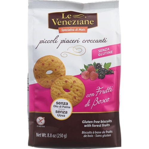 Le Veneziane Biscuits Beerenfruecht Glutenfrei 250 buy online