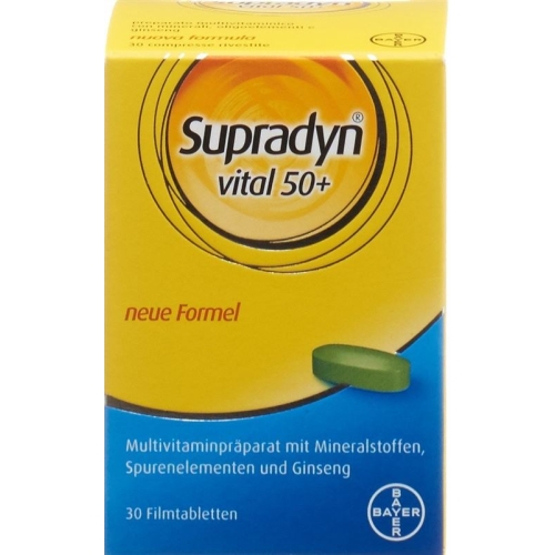 Supradyn Vital 50+ Filmtabletten (neu) 30 Stück buy online