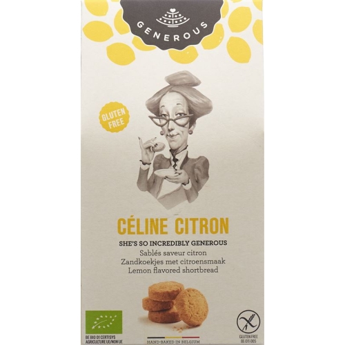 Generous Celine Citron Sables Glutenfrei 120g buy online