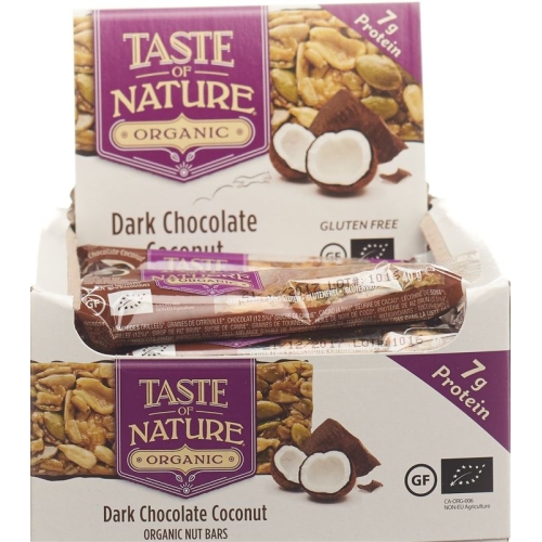 Taste Of Nature Riegel Protein Coconut 16x 40g buy online