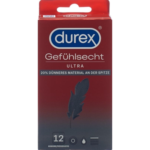 Durex Gefühlsecht Ultra Präservativ 12 Stück buy online