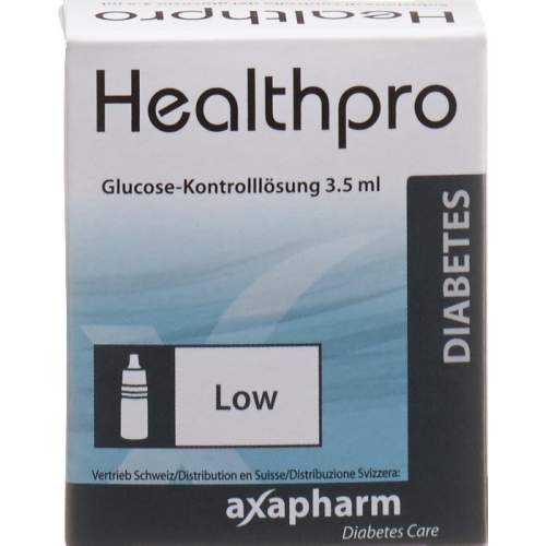 Healthpro Axapharm control solution low Fl 3.5 ml buy online