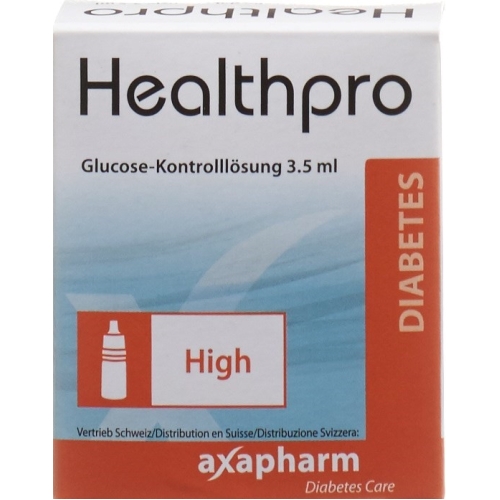 Healthpro Axapharm control solution high Fl 3.5 ml buy online