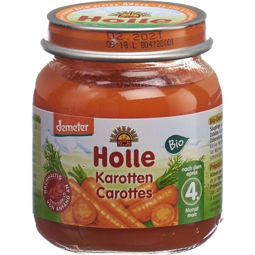 Holle Carrot from the 4th month Organic 125g buy online