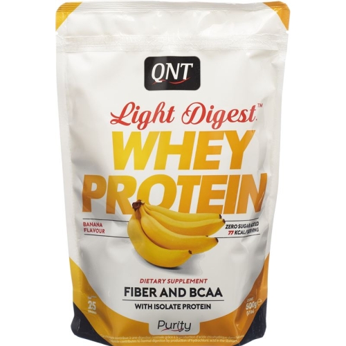 Qnt Light Digest Whey Protein Banana 500g buy online