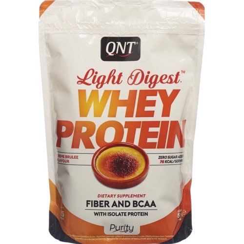 Qnt Light Digest Whey Protein Creme Brulee 500g buy online