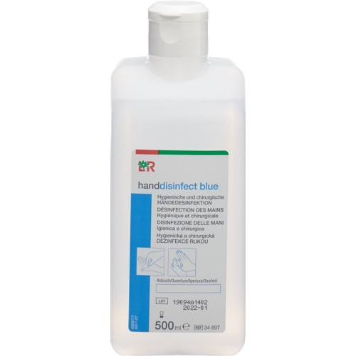 L&r Handdisinfect Blue Flasche 500ml buy online