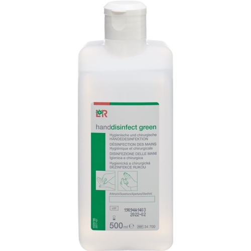 L&r Handdisinfect Green Flasche 500ml buy online