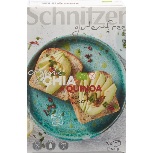 Schnitzer Bio Chia Quinoa Brot 500g buy online