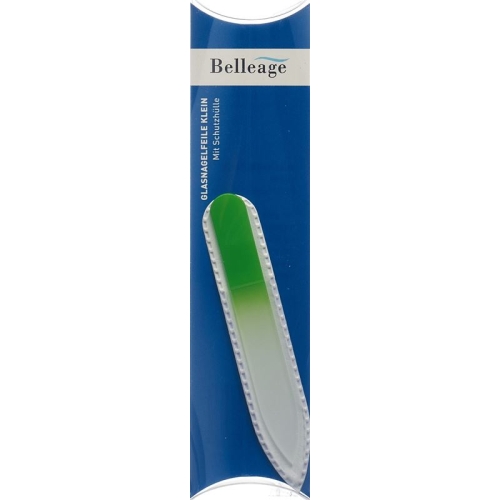 Belleage glass nail file small with protective cover buy online