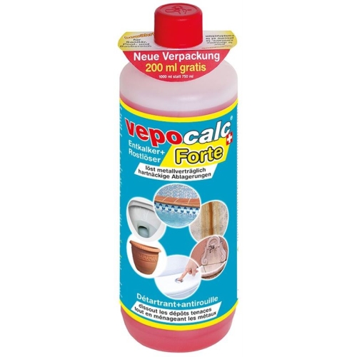 Vepocalc Forte Entkalker+rostloeser Flasche 1000ml buy online