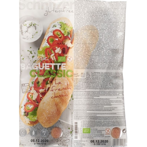 Schnitzer Bio Baguette Classic 360g buy online