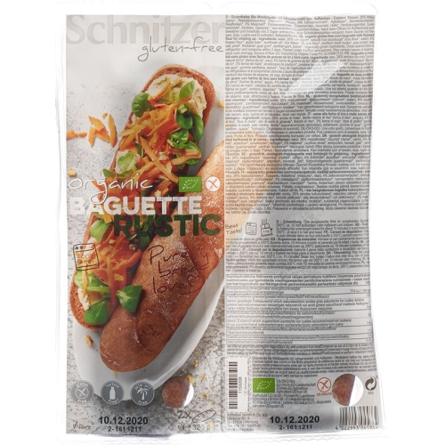 Schnitzer Bio Baguette Rustic Glutenfrei 320g buy online