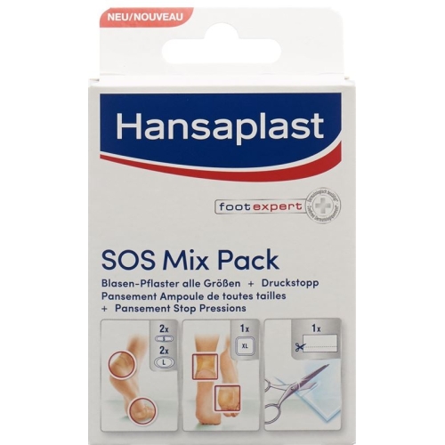 Hansaplast Blasenpflaster SOS Mixpack 6 Stück buy online