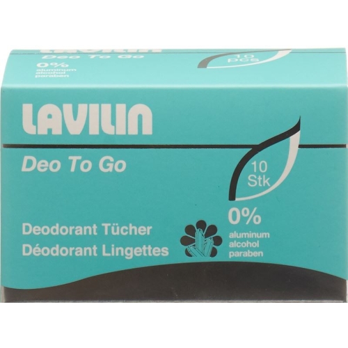 Lavilin Deodorant Tücher Box 10 Stück buy online