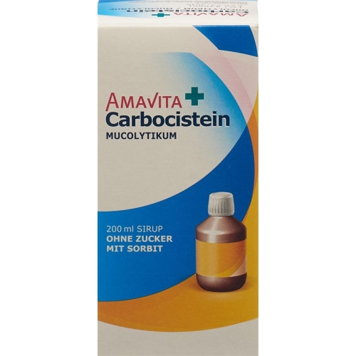 Amavita Carbocistein 750mg/15ml (neu) Flasche 200ml buy online