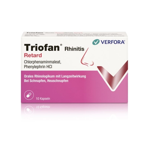 Triofan Rhinitis Retard Kapseln 10 Stück buy online