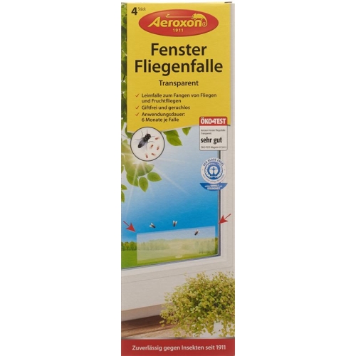 Aeroxon Fenster-Fliegenfallen Transparent 4 Stück buy online