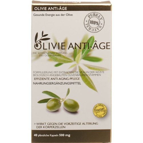 Olivie Anti-Age 500mg Gelules Vegetale 40 Stück buy online