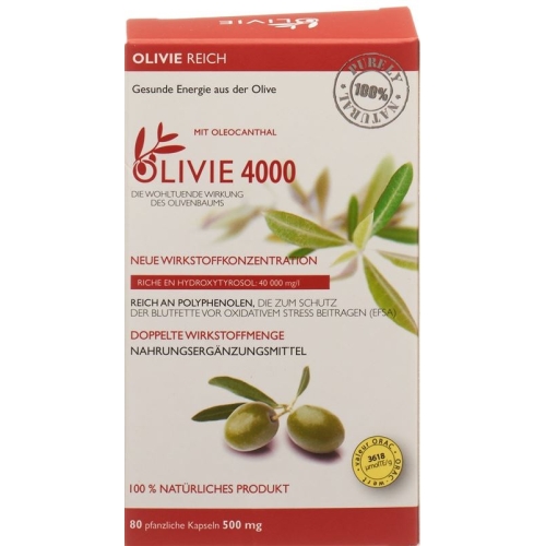 Olivie Force 500mg Gelules Vegetale 80 Stück buy online