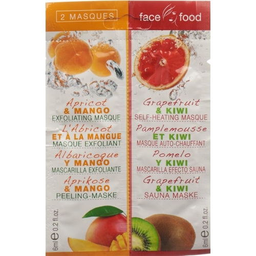 Face Food Gesichtsmaske Aprikose Grapefr 2x 6ml buy online