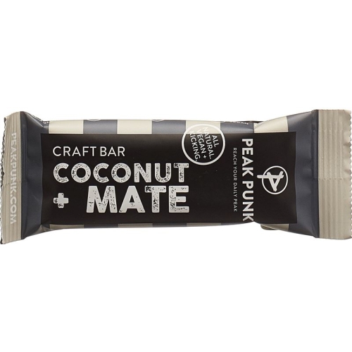 Peak Punk Bio Craft Bar Coconut & Mate 38g buy online