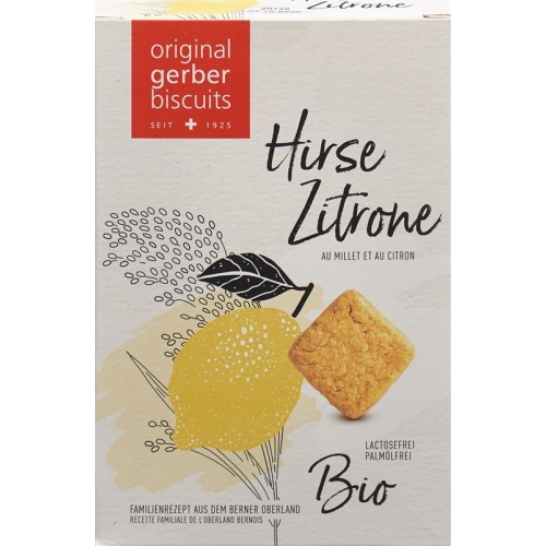 Gerber Hirse Zitrone Biscuits Bio 160g buy online