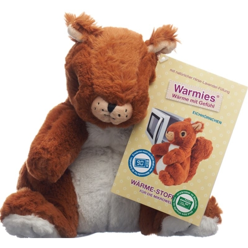 Warmies heat stuffed toy squirrel buy online